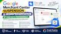 fix google merchant center suspension and misrepresentation