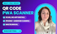 qr code pwa, react pwa qr scanner, camera web app no app store, multilingual
