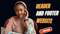 design header and footer