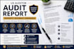 perform a US gaap financial statement audit and prepare audit report