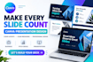 design a professional canva presentation and business slides