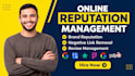 provide orm service online reputation management, optimize your online presence
