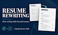 write and edit your professional resume