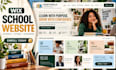design or redesign wix school website, tutoring website and education website