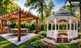 design 3d backyard, deck, pergola, patio and provide structural permit drawings