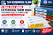 file your extension form 7004 for form 1065 form 1040