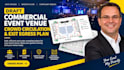 design commercial event venue egress plan and fire evacuation map