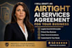 draft an ai services agreement for your business