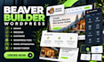 design or redesign your wordpress website with beaver builder