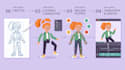 design adobe character animator puppet, rigging and lip sync 2d animation video