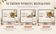 wordpress nutritionist website, diet plan website wordpress website