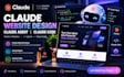 claude website design claude agent claude code