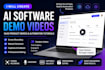 ai software demo videos saas product demos and automation tutorials