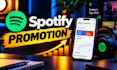 do organic spotify music promotion by ads