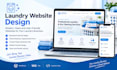design a laundry website, dry cleaning website
