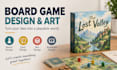create professional board game design and illustration