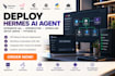 deploy hermes ai agent integrate n8n omniroute openclaw setup jarvis python ai