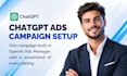 chatgpt ads campaign setup openai ads manager pilot conversion tracking launch