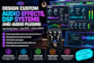 design custom audio effects, dsp systems and audio plugins
