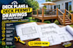 design deck plans, deck blueprints, and permit drawings