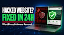 do wordpress malware removal, fix hacked site, redirects and blacklist