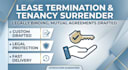 write a tenancy surrender and lease termination agreement