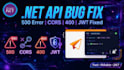 fix web API bugs and errors fast
