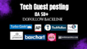 do tech guest on high da website