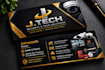 design a digital, modern 3d business card