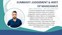 draft your motion to dismiss, summary judgment, and motion to compel