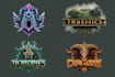make original medieval, fantasy, rpg, mmorpg game logo title