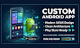 develop custom android app