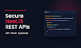 nestjs rest API with authentication