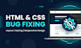 fix HTML and CSS issues on your website