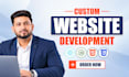 be full stack developer, build custom website, design redesign website