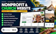 build nonprofit website and church website