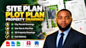 create site plan, plot plan and property drawings for city permit very fast