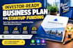 write an investor ready business plan for startup funding