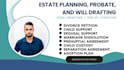 handle your trust, wills, probate petitions, and estate documents