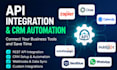 integrate rest apis, webhooks and crms with your website