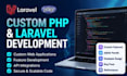 fix PHP laravel bugs and build custom backend features