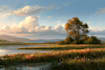 landscape illustration and concept art