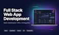 develop a full stack web app with react, typescript and python or go