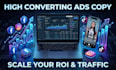 write high converting facebook ads copy and tiktok hooks for ecommerce