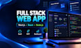build a full stack next js web app with node js