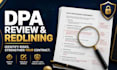 review and redline your data processing agreement dpa