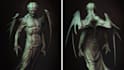 create fantasy creature concept art, monster design and game character models