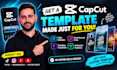 create capcut template, capcut promo reels for business