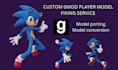 port custom 3d character into garrys mod player models