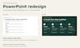 redesign your business presentation in editable powerpoint